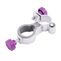 돌돔 받침대 거치대 유니버설 마운트 낚시 의자 홀더 쉬운 설치 알루미늄 합금 우산 스탠드 클램프 접이식 고정 클립 브래킷 야외, 자주색