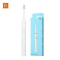 음파전동칫솔 초음파 전동 칫솔 음파 진동 치솔샤오미 미지아 T100 소닉 전동 칫솔 USB 충전식 IPX7 방수, 01 white toothbrush