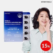 [에스더포뮬러] 닥터에스더 초임계 알티지 오메가&루테인 1박스, 없음