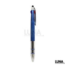 루나 UV3색 스마트터치펜 신형니들펜 0.7mm 독일잉크 1개 잘 써지고 샤이니한 나만의 특별한 삼색볼펜, 블루
