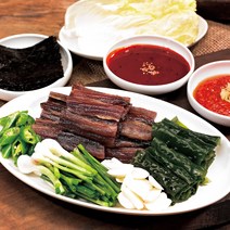 [프리미엄 수제 소량생산] 구룡포 산지직송 30년 장인 완전손질 꽁치 과메기 야채세트, 4. 완전손질 과메기 10미 20쪽 + 야채세트