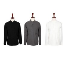 30대 헨리넥 데일리 간편 긴팔티셔츠 차이나티셔츠