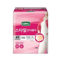 제이엘365 디펜드 스타일 언더웨어 슬림 대형 여성용 9입340983405343ea, jl365mall 1, jl365mall 본상품선택