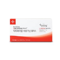 닥터바이탈 아르기닌 플러스 30포 홍삼농축액분말 아연 에너지 활력 영양제, 30포X3개