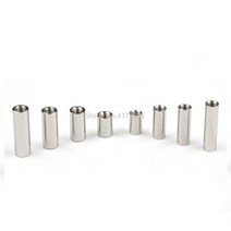 Diy 재료 나이프 핸들 나사 원통형 너트 연결 파이프 리벳 치즈 M4 스레드 10 피스, 04 10pcs (5x20mm)