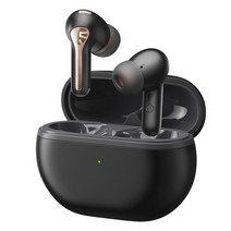 SOUNDPEATS Capsule 3 Pro 블루투스 5.3 이어폰 TWS 진정한 무선 이어폰 43dB 하이브리드 ANC 하이-레스 인증 LDAC 오디오 코덱, Capsule3 Pro BK