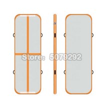 가정용 에어 바운스 홈 바이킹 바나나 시소 실내놀이 미끄럼틀 수영장 미니 소형 대형 2인용 21, 펌프가 있는 3x1x0.1m, 주황색 십자선