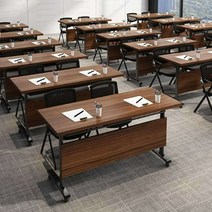 접이식 강의실 책상 이동식 긴 테이블 학원 책걸상, 1200LxW400xH750
