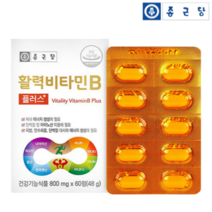 종근당 활력 비타민b 비타민비 60정 2개월분