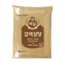 CJ 갈색설탕 중백당 1kg, 단품, 단품