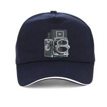 롤라이플렉스Ⅰ 롤라이35 롤라이플렉스 카메라 롤라이Rolleiflex 카메라 야구 모자 새로운 캡, 03 P-Navy