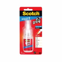 3M 스카치 순간 접착제 트위스트 캡 AD120, 2세트