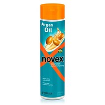 NOVEX 아르간 오일 컨디셔너 더 강하고 매끄러운 곱슬머리 없는 헤어 트리트먼트 - 300ml
