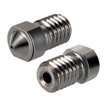 3D프린터부품 Torlipy 경화 강철 V6 노즐 고온 내마모성 3D 인쇄 PEI PEEK 탄소 섬유 1.75mm 필라멘트 Hot, 04 1PC 0.5mm