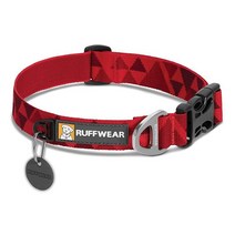 RUFFWEAR - 후피 칼라 레드 버트 스몰 (2018), Red Butte