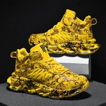 패들 킥판2022 남성 운동화 통기성 야외 스포츠 패션 편안한 캐주얼 체육관, 03 Yellow_06 44