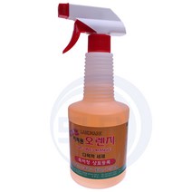 (주)SYB컴퍼니 랜드마크 지피원오렌지600ml 사무실청소약품 찌든얼룩청소약품 오렌지향 강력다목적세제 사무기기 욕실청소, 1개