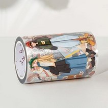 7cm 와이드 5 미터 긴 원래 WT 마스킹 테이프 패션 Washi 저널링 스크랩북 스티커 총알 저널 공급, PET material 7cmx5m
