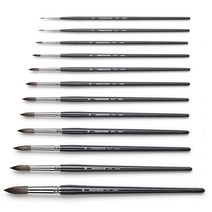 화홍/유화 아크릴붓 815R 1호 둥근붓(폭 1.2mm)