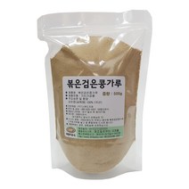 대명이유식 국산 볶은검은콩가루 (쥐눈이콩) 500g 서목태 청약콩 분말 콩물, 1개