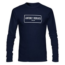 안토니오 모라토 Am 박스 로고 블랙 티셔츠 RRP 남성용, [05] zred