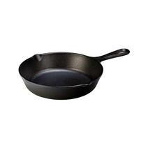 Lodge 롯지 스킬렛 무쇠 프라이팬 8인치 L5SK3, 8-Inch, Skillet