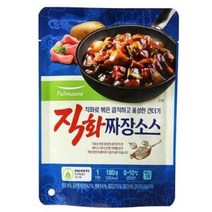 풀무원 직화 짜장소스 180g, 7개