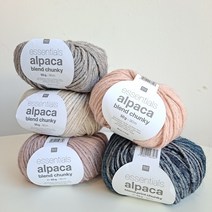 알파카 청키 / 겨울 뜨개실, 004 살구