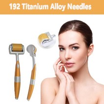 DR Derma 롤러 티타늄 팁 0.3mm 0.25mm 0.2mm 티타늄 Mesoroller 바디 페이스 트리트먼트 마이크로 바늘 Mezoroller Dermaroller|Fa, 1개, Purple 0.20MM, 단일