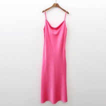 그저그녀 W0259 실키 나시 원피스