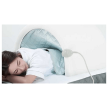 온열돔 고급스파 돔사우나 원적외선 치료기 온열 찜질, 흰색