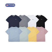 아웃도어 프로덕츠 남녀공용 스몰로고 반팔티 WO136QCSSZ01