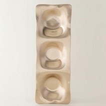 [KT알파쇼핑]이태석 공방유기 3구 찬기 1p 방짜유기 그릇 종지, 기본상품