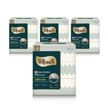 [미래생활] 잘풀리는집 명품 로션티슈 230매 x 3입 x 4팩, 단품
