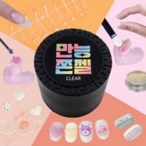 (업그레이드) 손에 뭍지 않는 3D 만능쫀젤 15g 쪼물젤 엠보젤 파츠젤 폴리젤 (논와이퍼타입), 20g, 1개