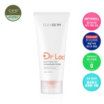 [종근당건강] 닥터락토 수딩젤 클렌징 폼 120ml 3개, 단품