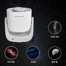 플라네타리움 별자리 조명 천체투영기 침실 야간조명, 호스트+4개 별자리
