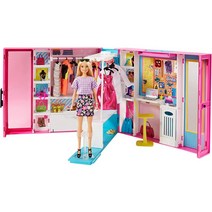 Barbie 바비인형 드림클로젯 옷장 드레스업 인형 세트 GBK10 일본배송