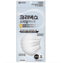 크리넥스 스타일 마스크 KF-AD 비말차단용 대형3입 (성인용), 40개
