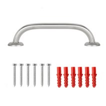 어르신 장애우 벽고정 짧은 스텐손잡이 시골집 병원 요양원 핸드레일, 보조손잡이 40, 1개