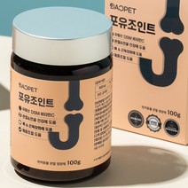 닥펫 포유조인트 강아지 관절영양제 슬개골탈구 디스크 관절염 근육통 저알러지 뼈 근육 인대강화, 포유조인트 파우치 40g 2개