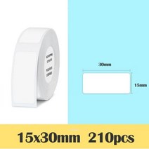 주차천막 간이차고 Niimbot D11 D110 D101 미니 라벨 프린터 용지 인쇄 방수 방지 오일 가격 테이프 스크래치 스티커, White 15X30mm