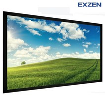 엑스젠 대형 와이드 액자스크린 단초점프로젝터 스크린 EV-FS, EV-FS150W (150인치 와이드)