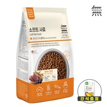 바우와우 무마진 소프트 사료 1kg, 오리고기&황태 4.8kg + 고구마간식 2개