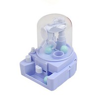 미니뽑기기계 인형 사탕 캡슐 뽑기 기계 미니 수동 인형 기계 그랩 볼 캔디 캐처 플레이 하우스 캐치 작은, 03 Puple