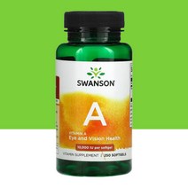 스완슨 비타민 A 3000mcg RAE 10000 IU 250 소프트젤 코드 리버 오일 대구 간, 1개, 250ml