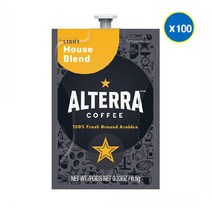 플라비아 알테라 커피 라이트 하우스 블렌드 그라운드 6.5g 100개입 FLAVIA ALTERRA Coffee Light House Blend Ground