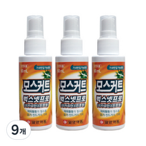 일양약품 모스커트 벅스넷프로 모기기피제, 27개, 50ml