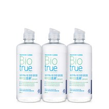 바슈롬 바이오 트루 렌즈 보존액, 300ml, 3개