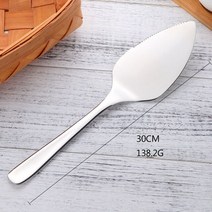 피자삽 304 스테인레스 스틸 케이크 피자 삽 주걱 베이킹 과자 도구 파티 웨딩 서비스 나이프 커터 장식, [01] Silver, 01 Silver